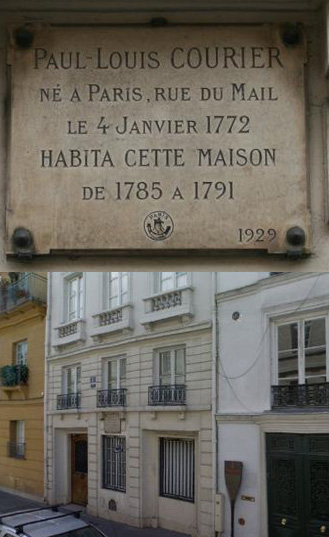 Calle de l'Estrapade 11 en Paris (foto JF Hartmann)