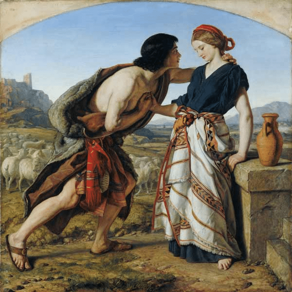 Jacob et Rachel de William Dyce (1806-1864)