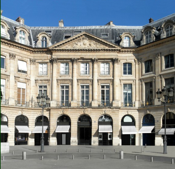 Hôtel de Segur, place Vendôme à Paris