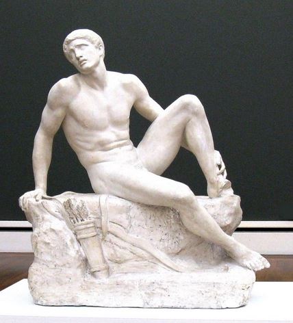 statue de Philoctète par Hildebrand