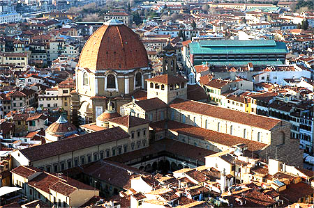 Bibliothèque San Lorenzo à Florence