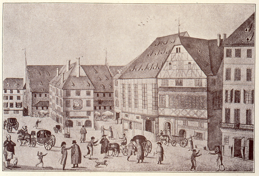 Strasbourg vers 1800