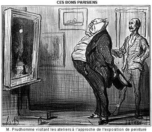 Les ventrus par Daumier